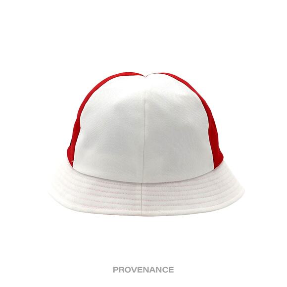 ? Givenchy 4G Asymmetric Bucket Hat - Red White Patchwork main image 6
